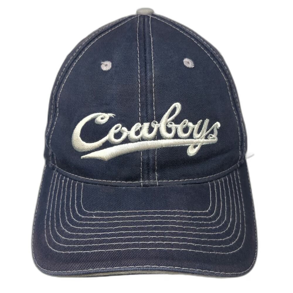 Dallas Cowboys NFL Drew Pearson Blue White One Size Cap Strapback Contrast Hat